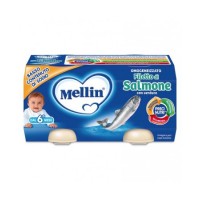 MELLIN OMOGENEIZZATO SALMONE 2X80G